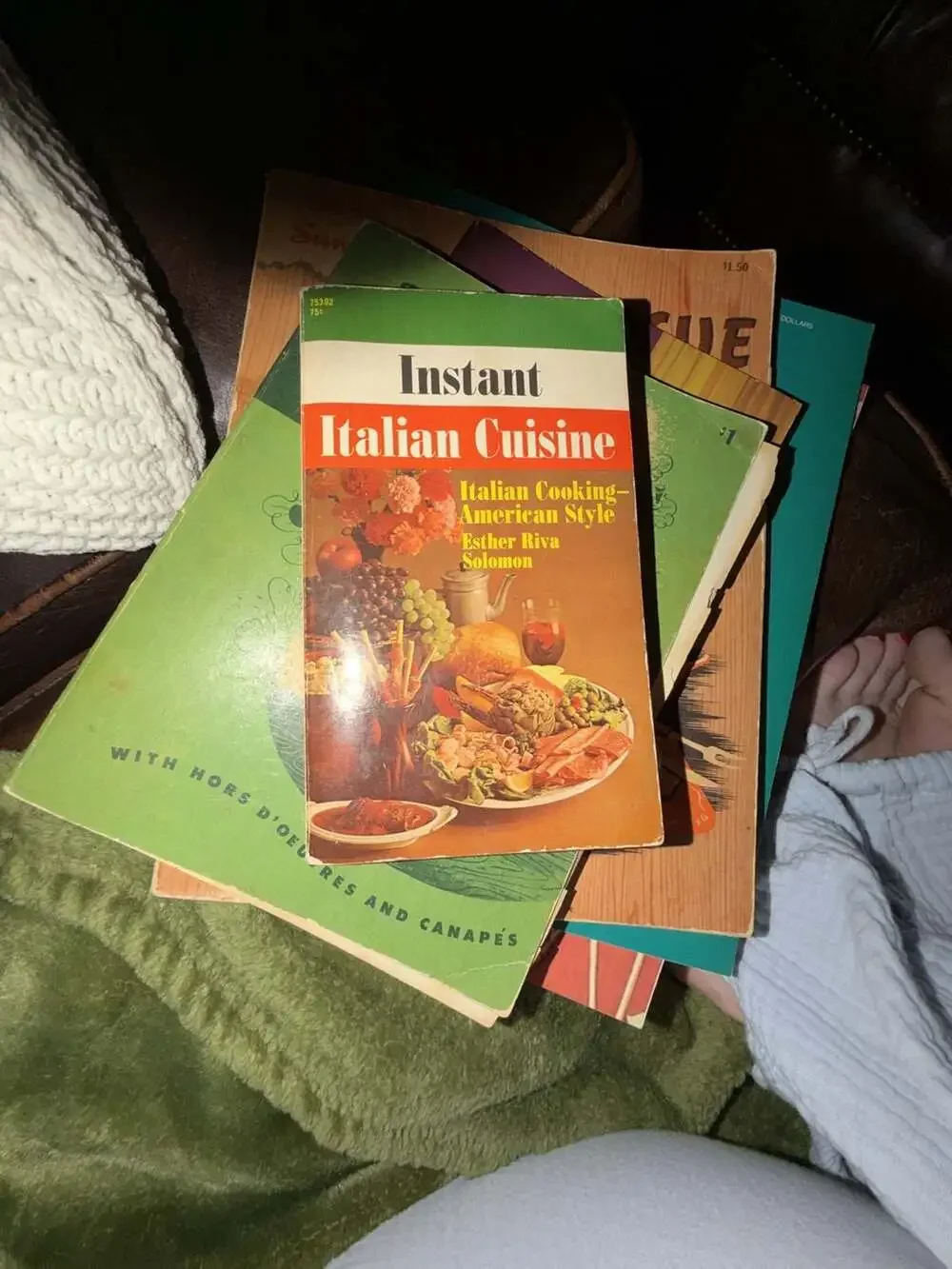 Lot of 5 Vintage Recipe and Home Decorating Booklets Including Sunset Salad Book